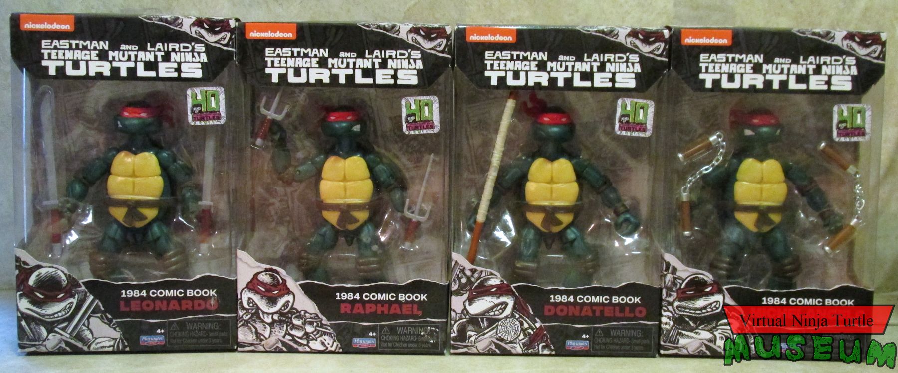 1984 Comic Book Elite Turtles