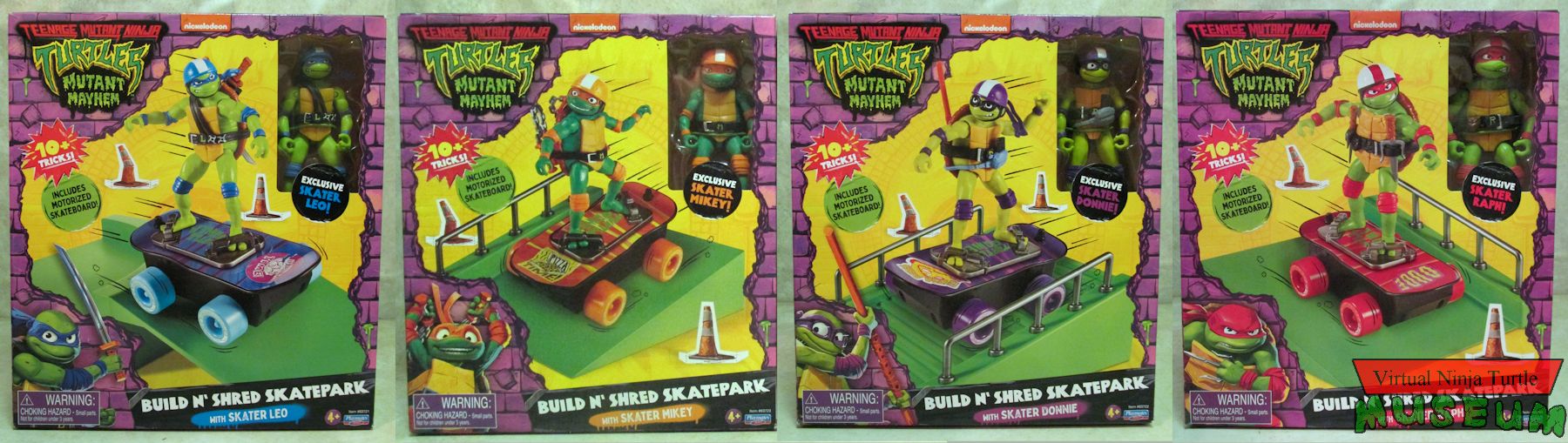 Mutant Mayhem Build N' Shred Skateparks