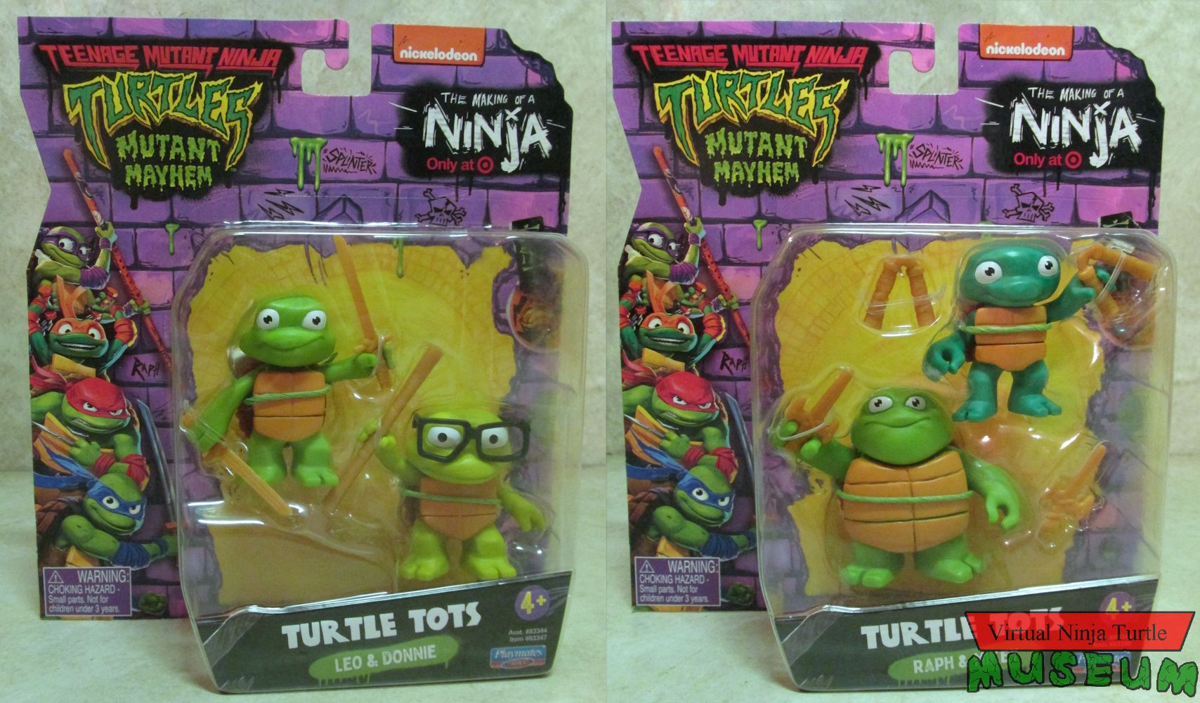 Mutant Mayhem Making of a Ninja Basic Figures