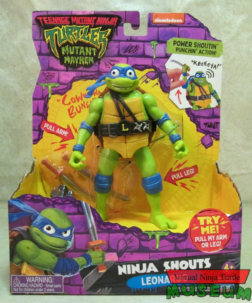 Mutant Mayhem Ninja Shouts Leonardo