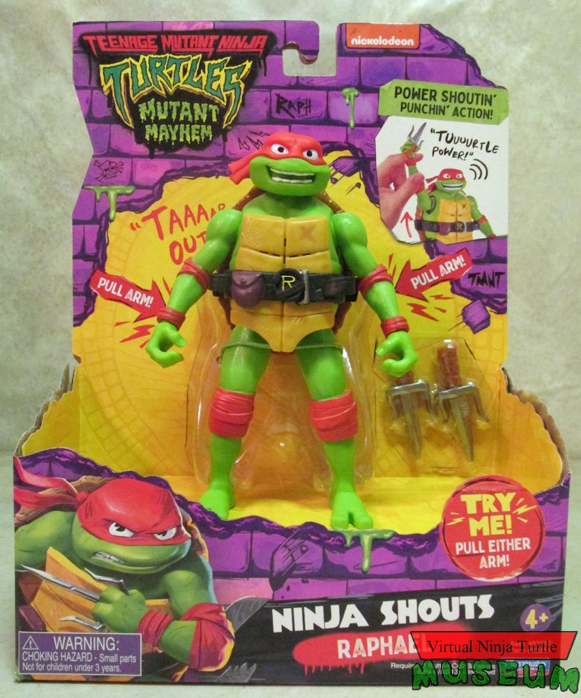 Mutant Mayhem Ninja Shouts Raphael