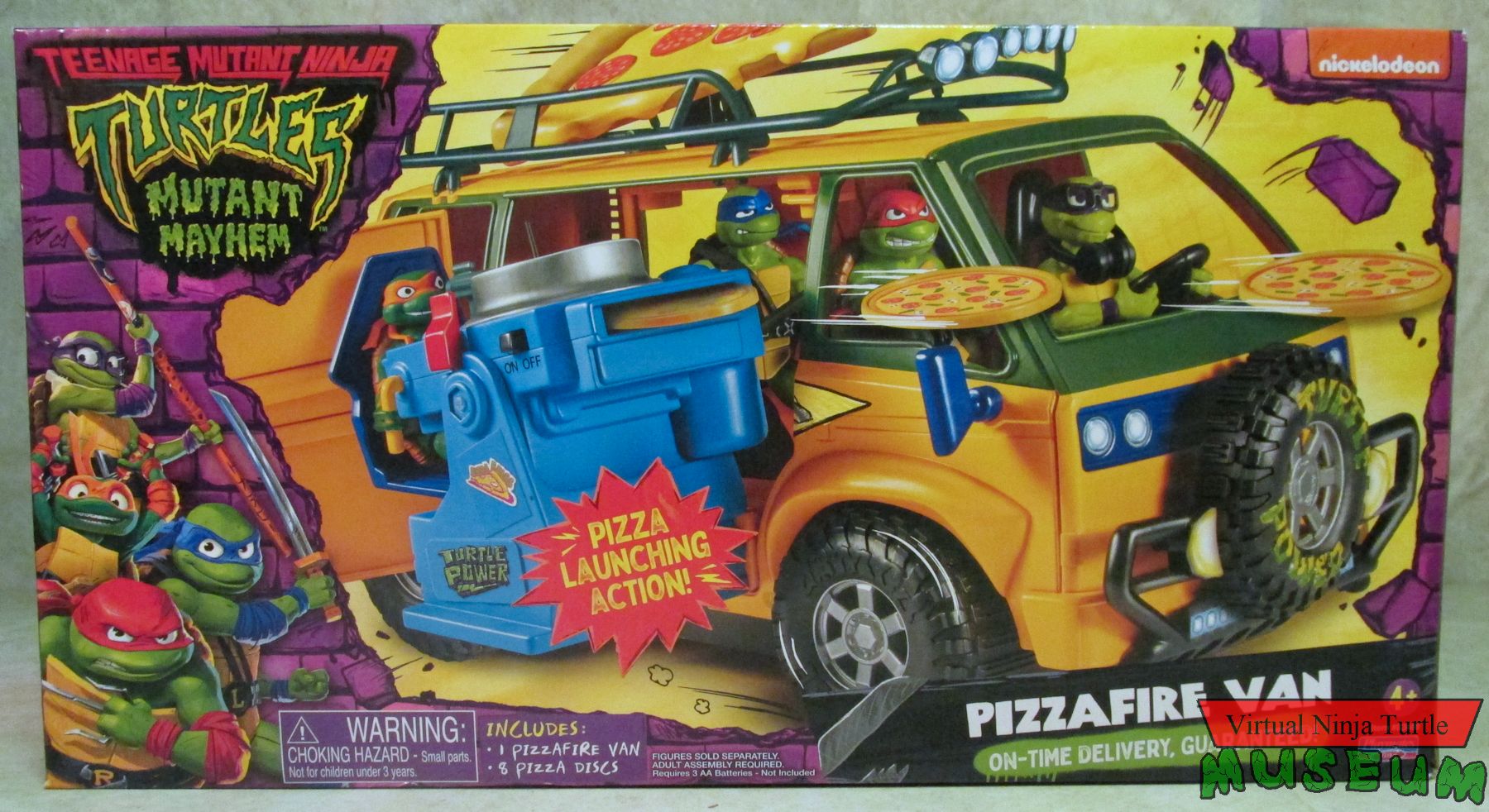 Pizza Fire Delivery Van
