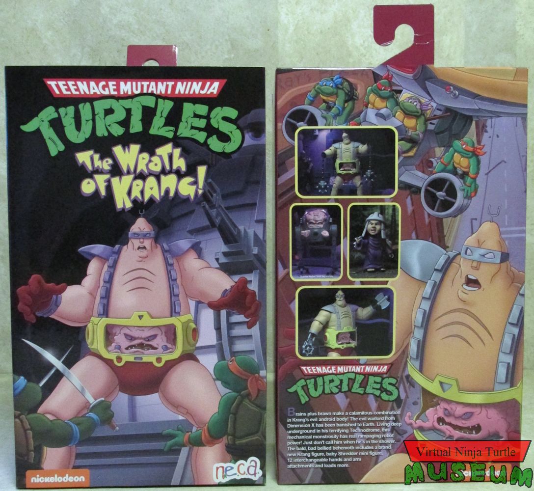 NECA Cartoon Deluxe The Wrath of Krang