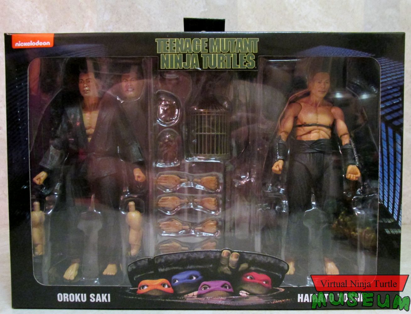 NECA Movie 2 Packs Shadow Warriors (Oroku Saki vs Hamato Yoshi)