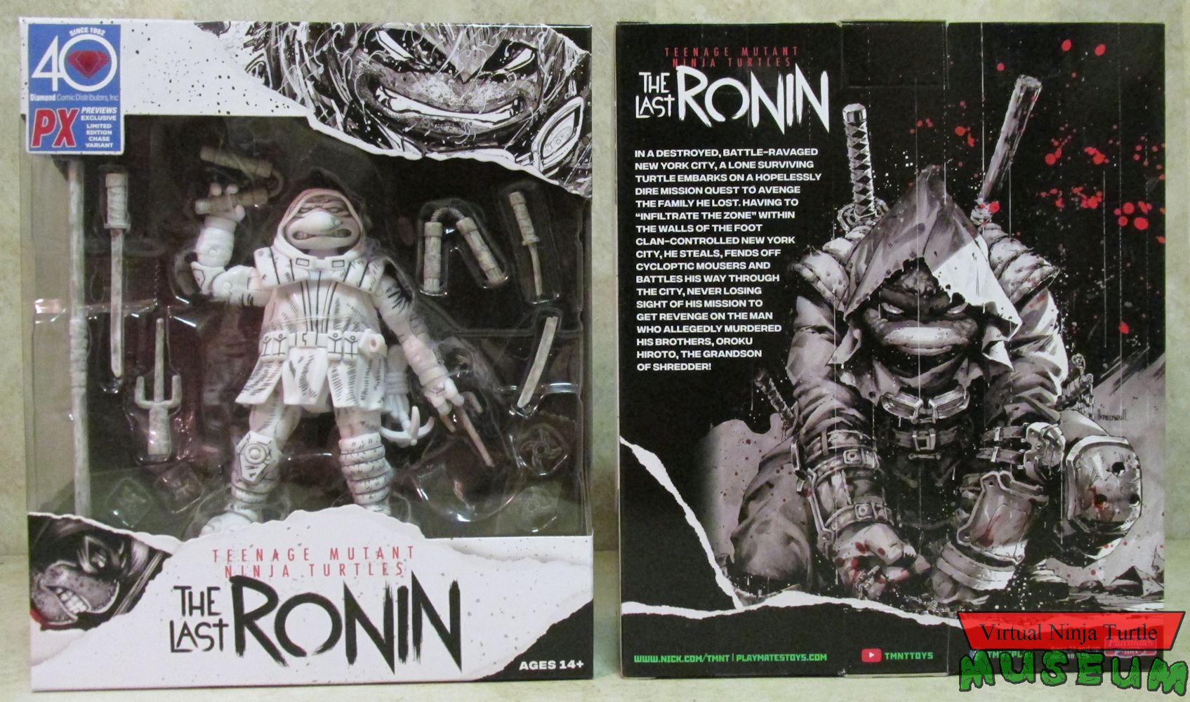 Playmates Toys Last Ronin Previews Exclusive (B&W version)