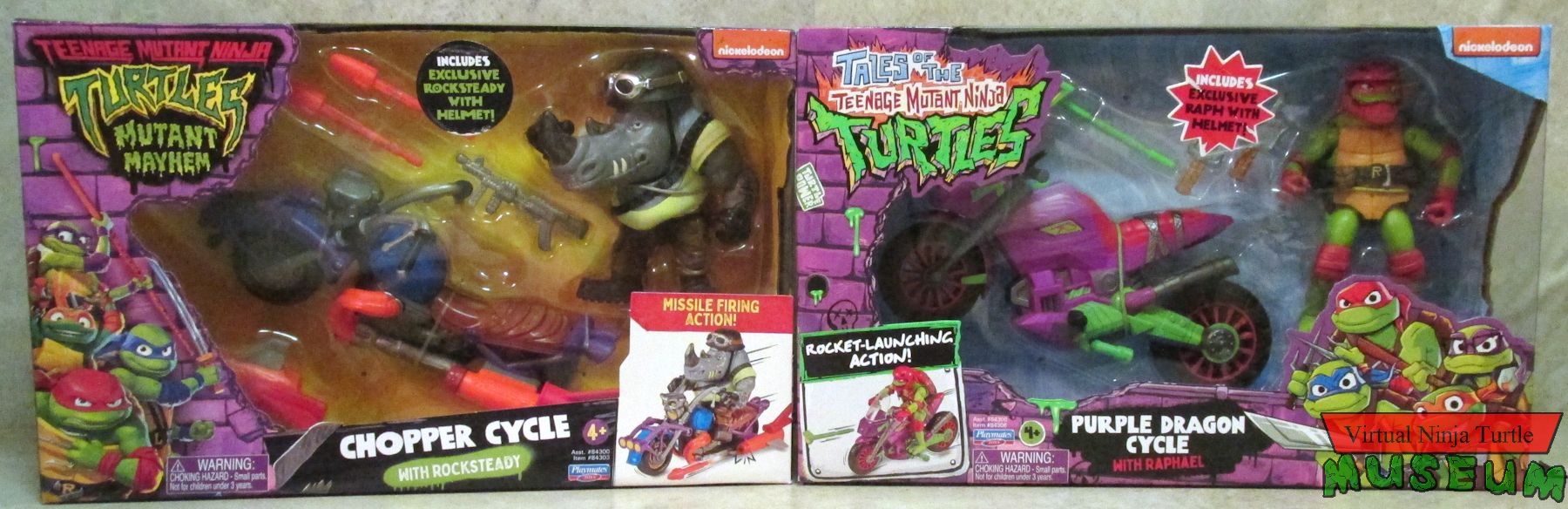 Mutant Mayhem Tales of the TMNT Figure Vehicles Sets