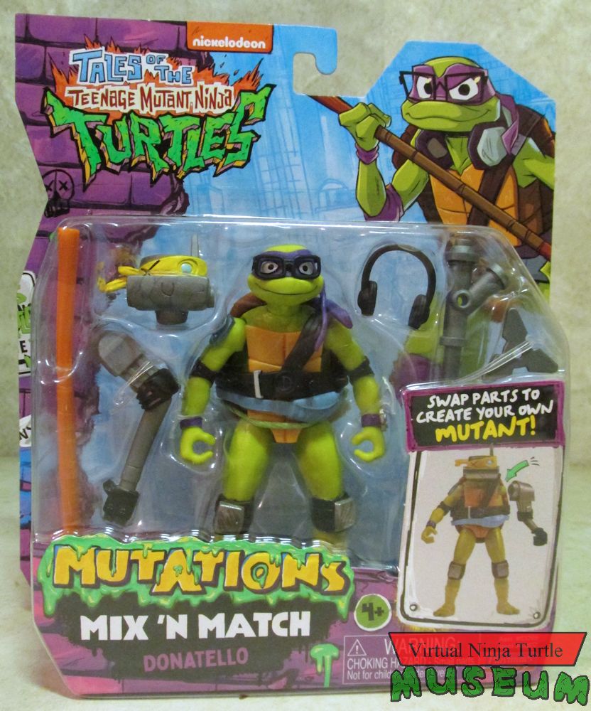 Tales of the TMNT Mutations Mix 'N Match Donatello