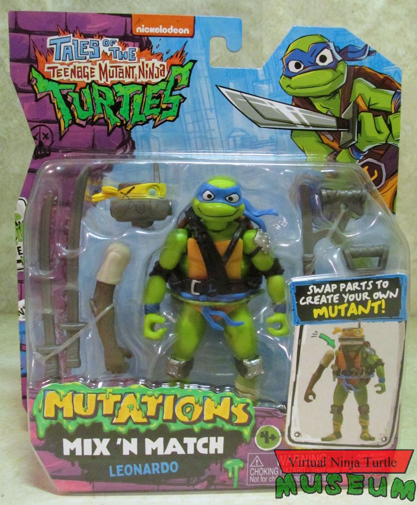 Tales of the TMNT Mutations Mix 'N Match Leonardo