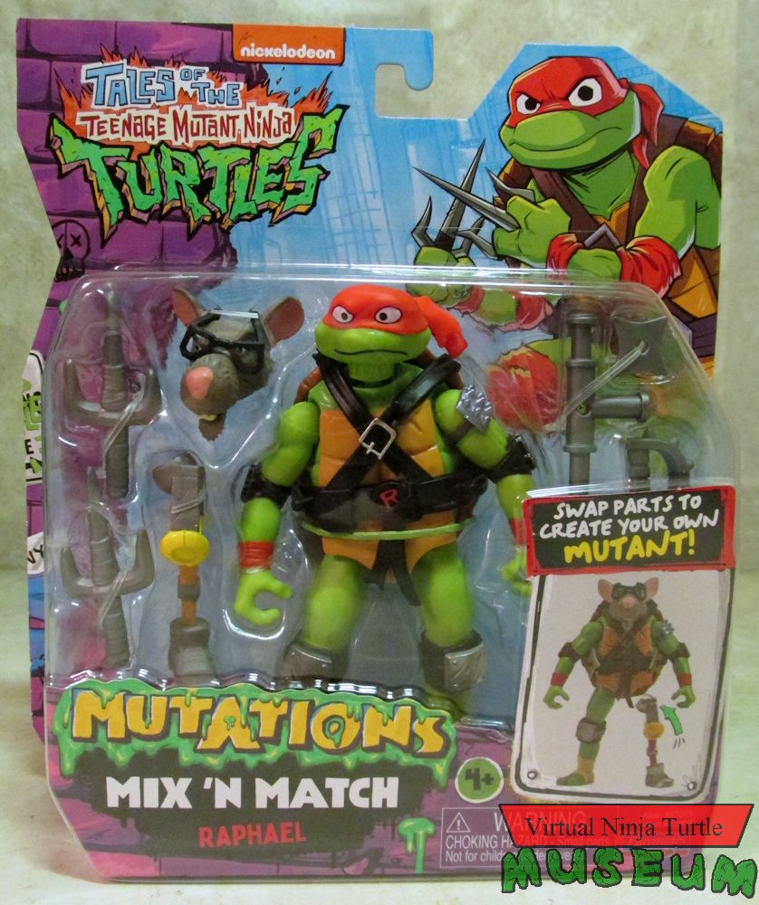 Tales of the TMNT Mutations Mix 'N Match Raphael